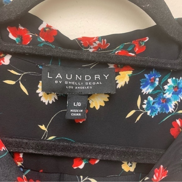 Laundry Shelli Segal Floral Blouse - Picture 4 of 10